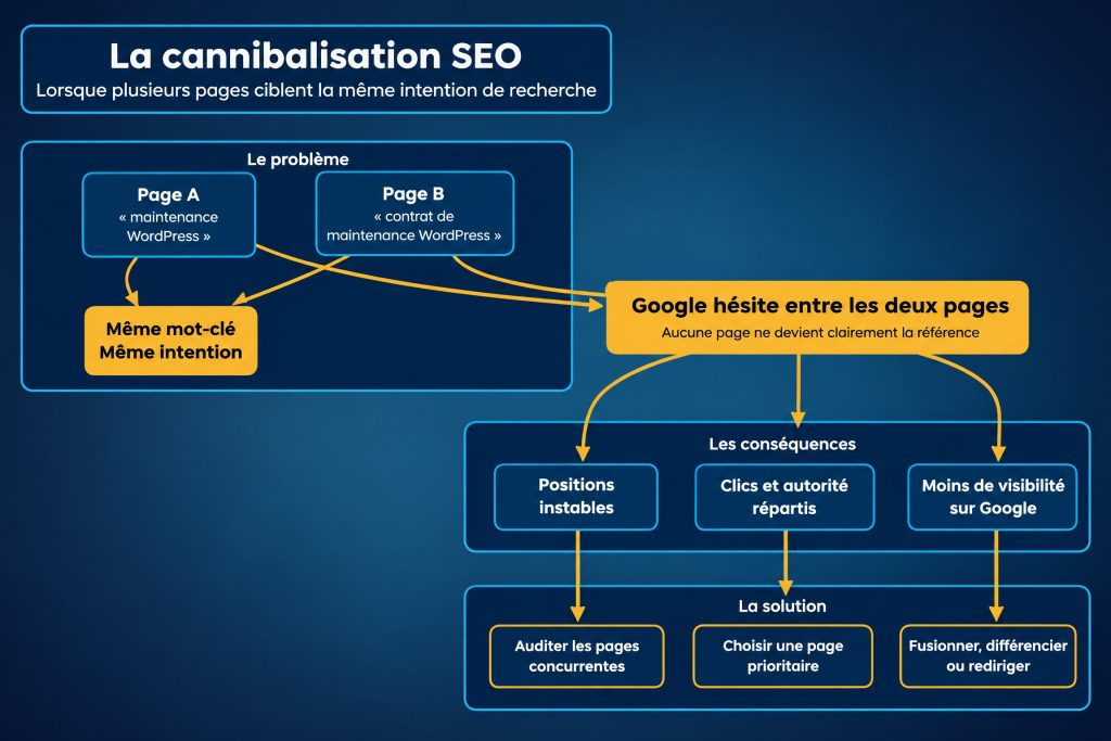 schema cannibalisation seo