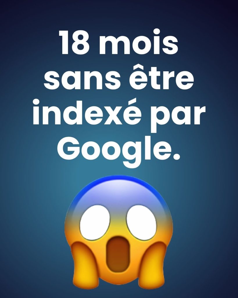 site non indexé Google