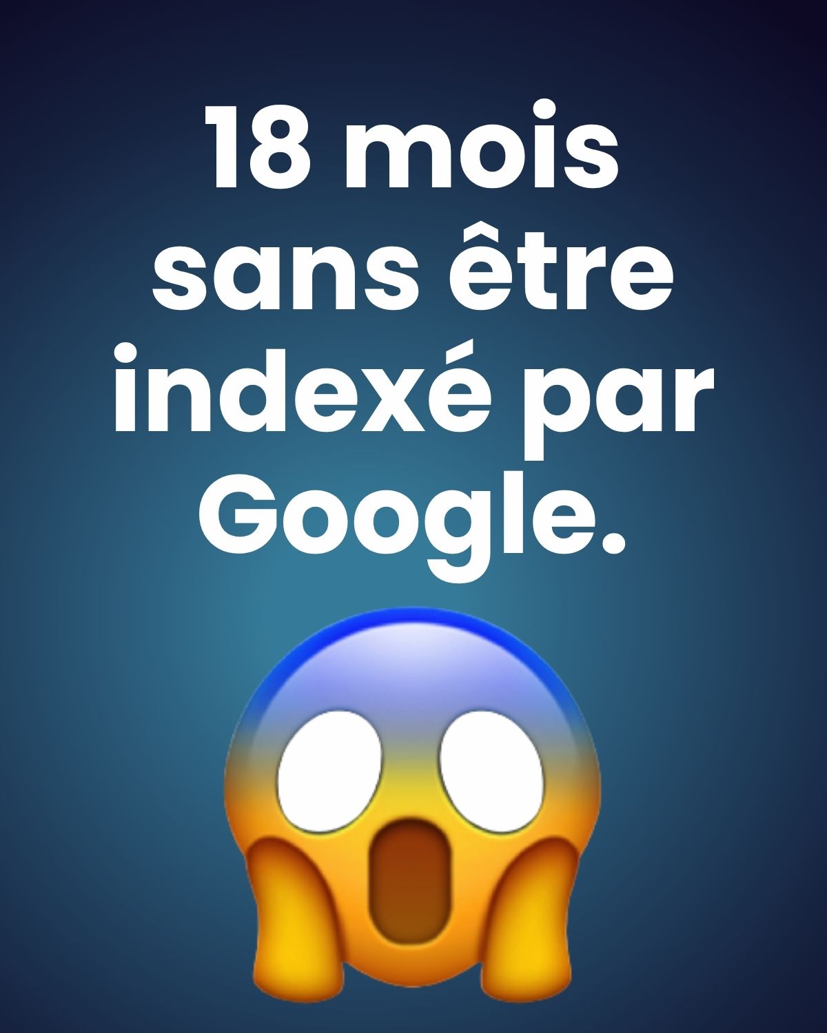 site non indexé Google